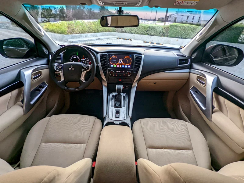 2017 Mitsubishi Montero Sport GLS 2WD 6 Cylinder Petrol Engine Brown Beige SUV