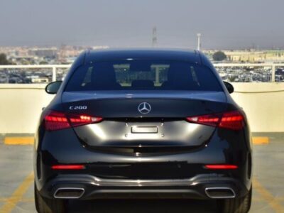2023 Mercedes-Benz C 200 4 Cylinder Petrol Engine1.5-liter Black Red Sedan RWD