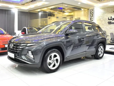2023 Hyundai Tucson GL 4 Cylinder Petrol Engine Grey Black SUV GCC Specs