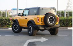 2021 Ford Bronco 2.3 Litres EcoBoost I4 Petrol Engine Yellow Black SUV 4WD