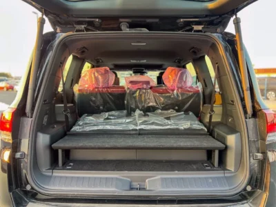 2025 Toyota LC300 3.5T 6 Cylinders Engine VXR Hybrid Highest Spec GCC Black Red SUV