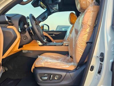 2024 Lexus LX 500 LX500D TURBO SPORTS 3.3L V6 DIESEL White Tan SUV GCC