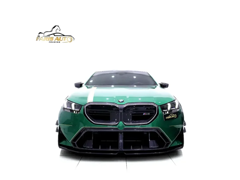 2025 BMW M5 Competition FULL CARBON MANHART KIT Green Orange Sedan GCC
