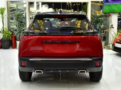 2024 Peugeot 2008 GT Line 3 Cylinder Petrol Engine Red Black Crossover GCC