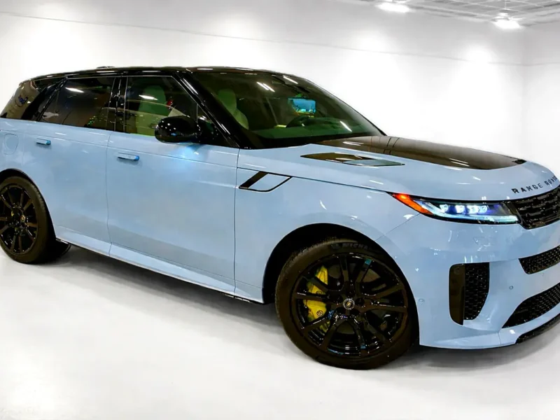 2025 Land Rover Range Rover Sport SV LIMITED 8 Cylinders Engine Blue White SUV