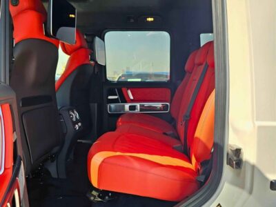 2025 MERCEDES BENZ G63 AMG BITURBO 4.0L V8 PETROL White Orange SUV American Specs