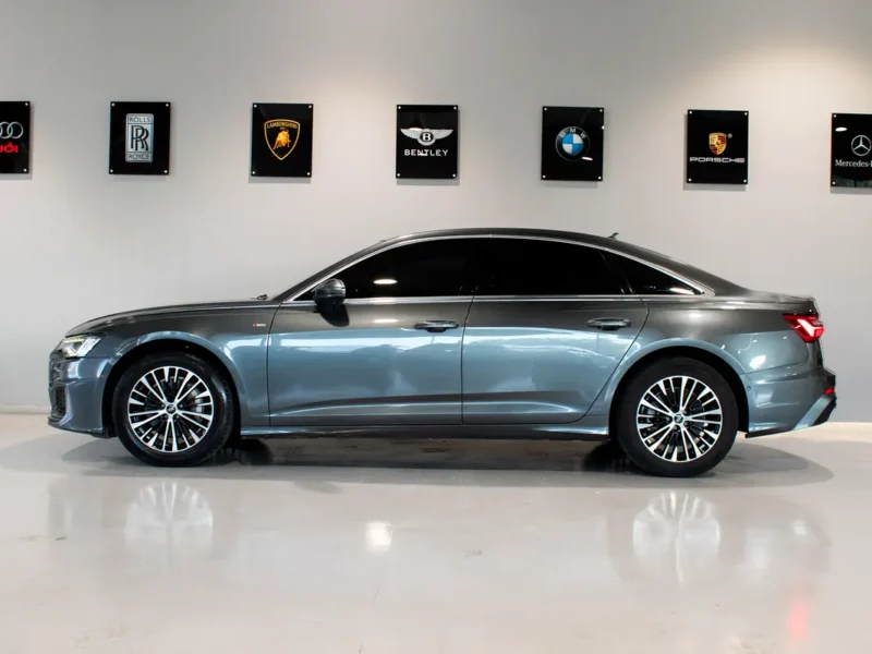 2020 Audi A6 45 TFSI 4 Cylinder Petrol Engine Grey Tan Sedan Korean Specs