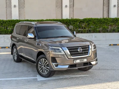 2013 Nissan Patrol FACELIFTED 2024 SE Platinum City V6 4.0L Grey Brown SUV GCC