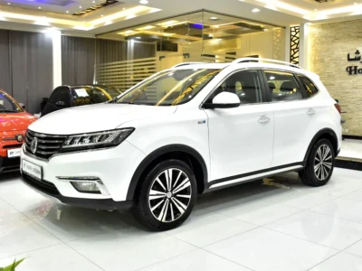 2021 MG RX5 Luxury 4 Cylinder Petrol Engine White Red SUV GCC Specs