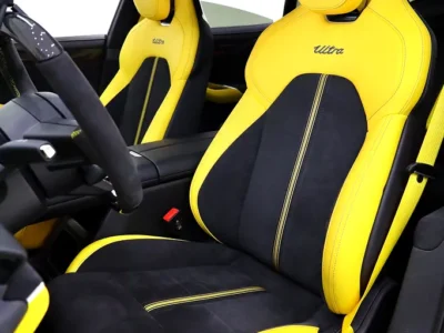 2025 Xiaomi SU7 Ultra EV FULLY LOADED CARBON Exterior Interior Yellow Sedan