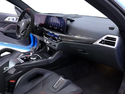 2025 BMW M4 Other 6 Cylinders CS RIVERA BLUE Black Coupe CARBON BUCKET SEATS