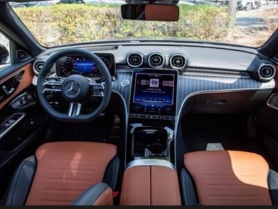 2023 Mercedes-Benz C 200 4 Cylinder Petrol Engine1.5-liter Black Tan Sedan RWD