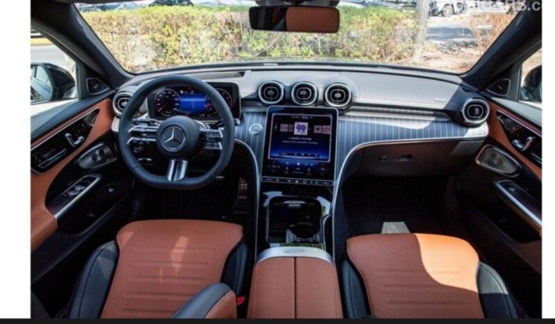 2023 Mercedes-Benz C 200 4 Cylinder Petrol Engine1.5-liter Black Tan Sedan RWD