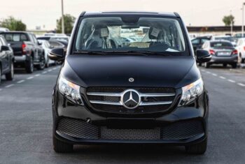 2024 Mercedes-Benz V 250 2.0-liter Turbocharged 4-Cylinder Diesel Black Van RWD