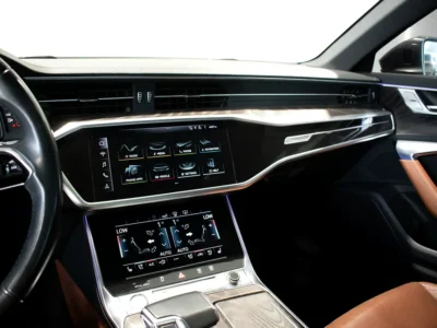 2020 Audi A6 45 TFSI 4 Cylinder Petrol Engine Grey Tan Sedan Korean Specs