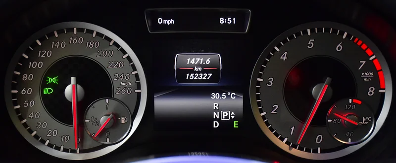 2015 Mercedes-Benz A-Class A 250 Sport 4 Cylinder Petrol Engine White Black Hatchback