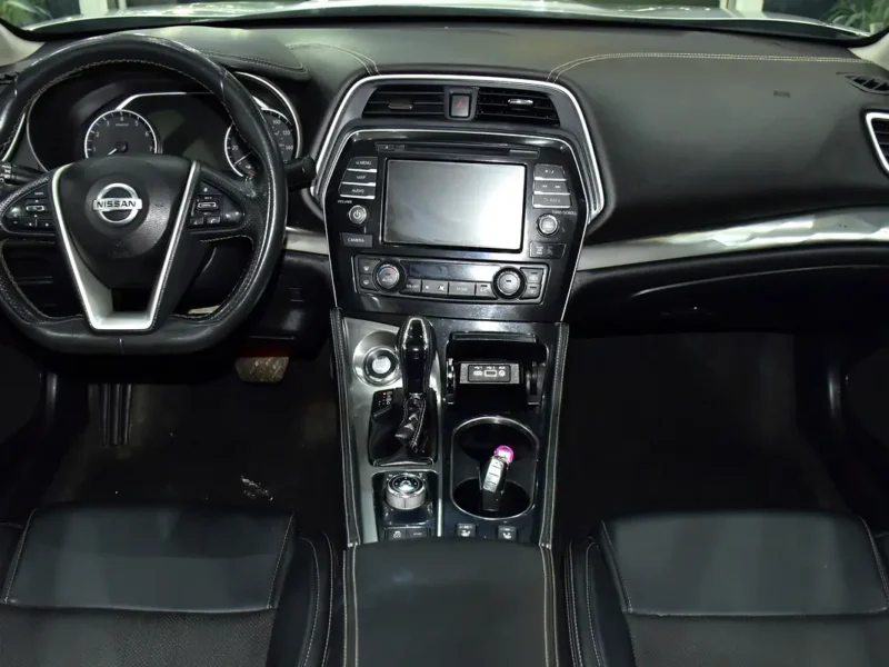 2021 Nissan Maxima SV 6 Cylinder Petrol Engine Silver Black Sedan American Specs