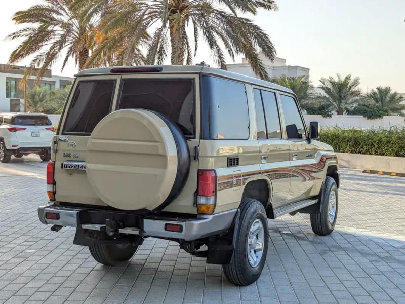 2012 Toyota Land Cruiser 76 series LX 8 Cylinder Diesel Engine Beige SUV GCC
