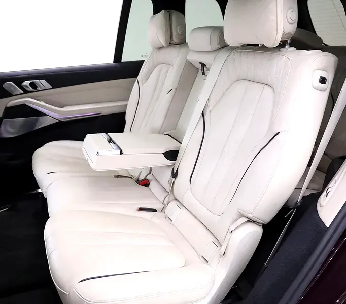 2020 BMW X7 XDrive50i M Sport 8 Cylinders Petrol Engine Maroon White SUV