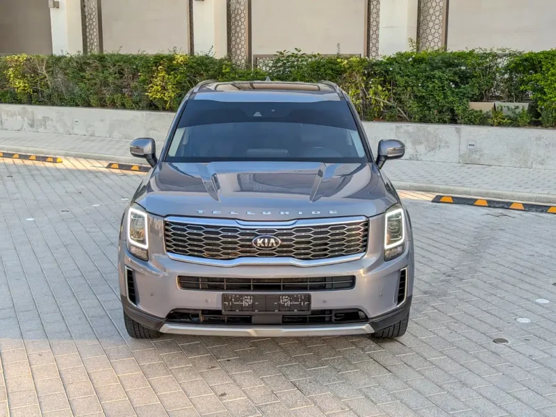 2020 Kia Telluride EX FULL OPTION 3.8L V6 Blue Black SUV GCC IN EXCELLENT CONDITION
