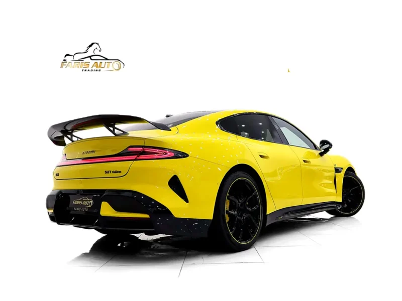 2025 Xiaomi SU7 Ultra EV FULLY LOADED CARBON Exterior Interior Yellow Sedan