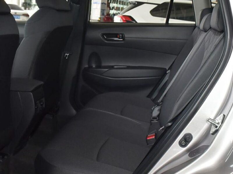 2025 Toyota Corolla Cross 2.0L HYBRID ELITE 4 Cylinders Engine White Black SUV