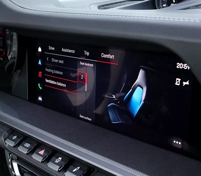 2022 Porsche Carrera / 911 Targa 4S 6 Cylinders White Black Hard Top Convertible