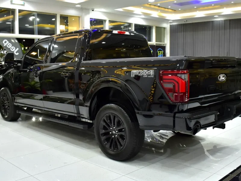 2024 Ford F-Series Pickup Lariat 4 Cylinder Petrol Engine Black Pick Up Truck GCC