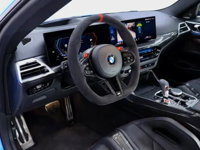 2025 BMW M4 Other 6 Cylinders CS RIVERA BLUE Black Coupe CARBON BUCKET SEATS