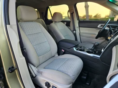 2012 Ford Explorer Base 6 Cylinder Petrol Engine Green Beige SUV GCC Specs