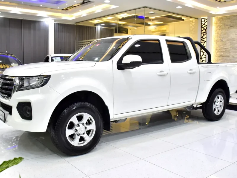 2023 GWM Wingle 7 Double Cabin Petrol 4X4 4 Cylinder Petrol Engine White Black Pick Up