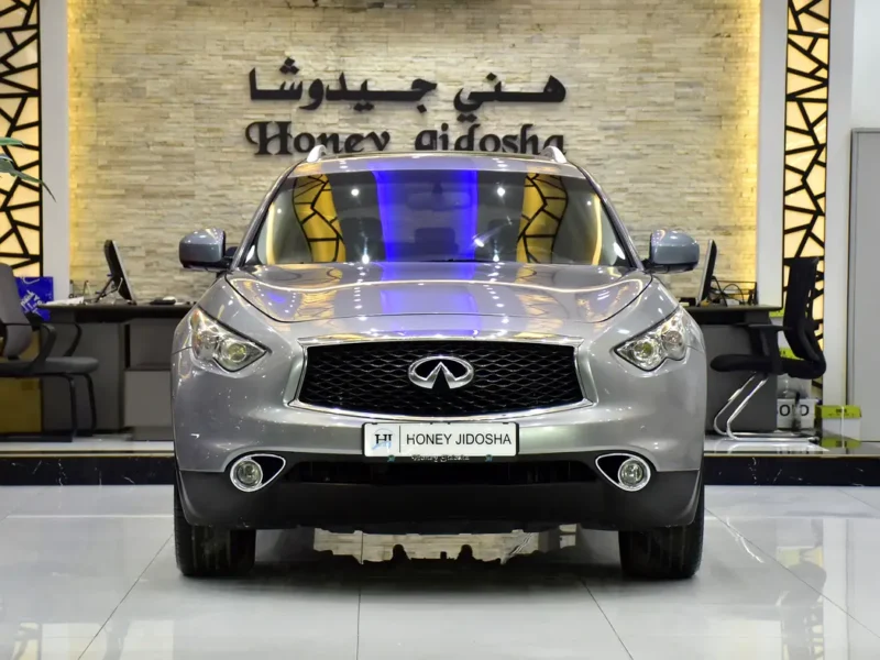 2020 Infiniti QX70 Luxury 6 Cylinder Petrol Engine Silver Brown SUV GCC Specs