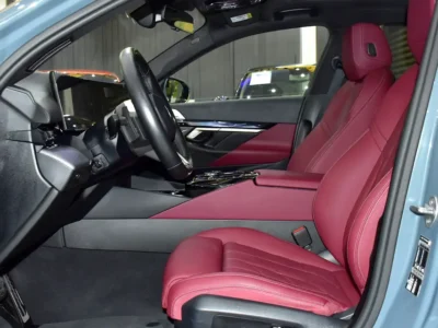 2024 BMW 5-Series 520i 4 Cylinder petrol Engine Grey Red Sedan GCC Specs