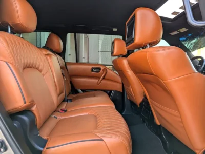 2013 Nissan Patrol FACELIFTED 2024 SE Platinum City V6 4.0L Grey Brown SUV GCC