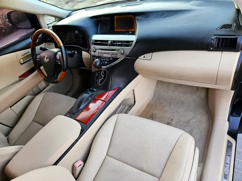 2009 Lexus RX-Series RX 350 Standard 6 Cylinder Petrol Engine Black Beige SUV