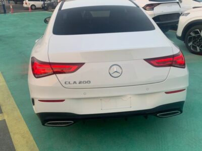 2023 Mercedes-Benz CLA 200 1.3 Litres 4-cylinder Petrol Engine White Red Sedan FWD