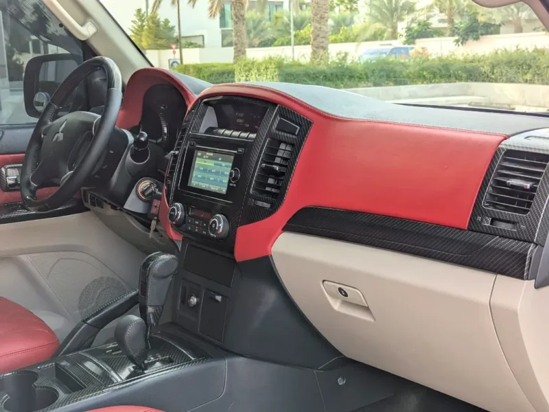 2016 Mitsubishi Pajero GLS MID MODIFIED SIGNATURE EDITION V6 3.5L White Red SUV