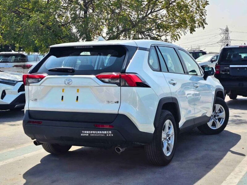2025 Toyota RAV4 CVT CITY VERSION / BASIC 2.0L PETROL V4 White Black SUV