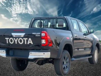 2025 Toyota Hilux Adventure 4.0L 6 Cylinder Petrol Engine Black Red Pick Up Truck