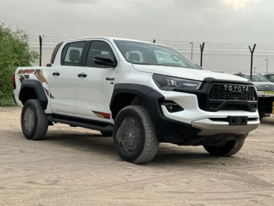 2026 Toyota Hilux GR Sport Full Option Petrol 4.0L 6 Cylinders White Black Pickup
