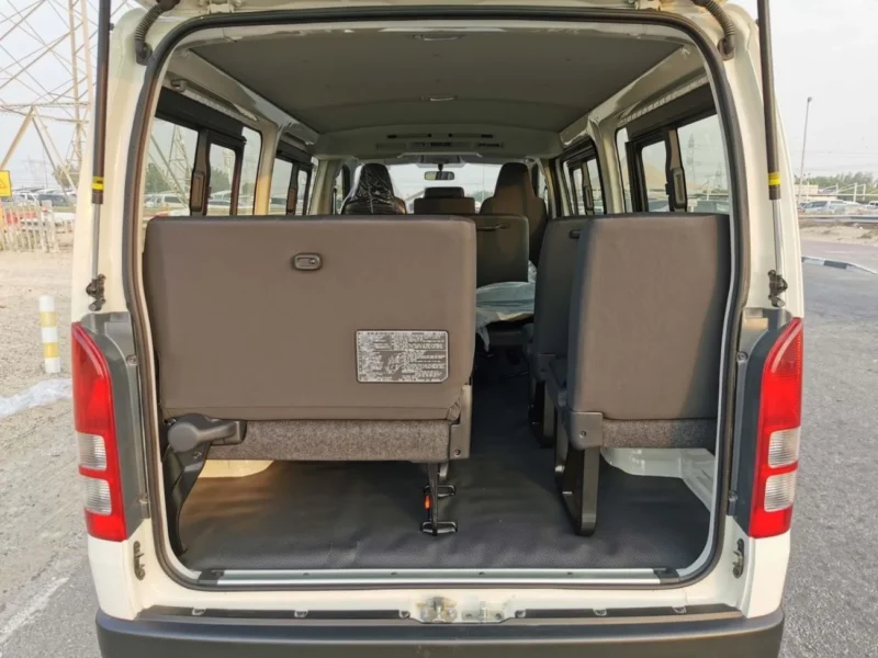 2022 Toyota Hiace STANDARD ROOF 2.5L 4 Cylinder Diesel Engine White Grey Van GCC