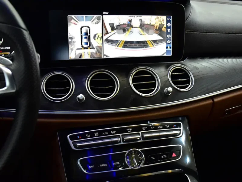 2017 Mercedes-Benz E-Class E400 4Matic 6 Cylinder Petrol Engine White Tan Sedan