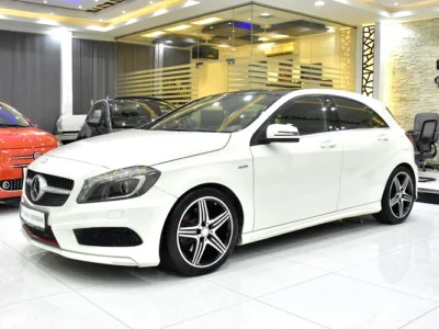 2015 Mercedes-Benz A-Class A 250 Sport 4 Cylinder Petrol Engine White Black Hatchback