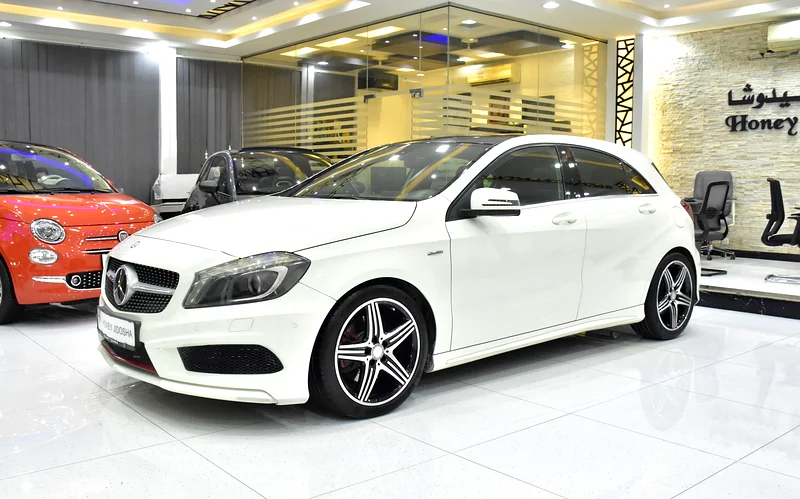 2015 Mercedes-Benz A-Class A 250 Sport 4 Cylinder Petrol Engine White Black Hatchback