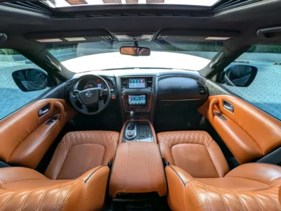 2013 Nissan Patrol FACELIFTED 2024 SE Platinum City V6 4.0L Grey Brown SUV GCC