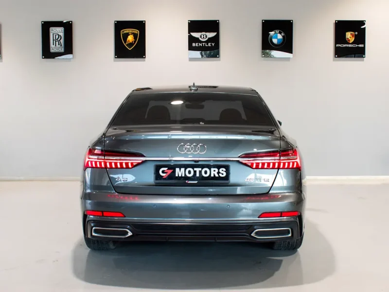 2020 Audi A6 45 TFSI 4 Cylinder Petrol Engine Grey Tan Sedan Korean Specs