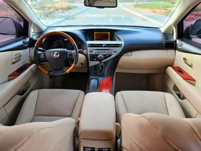 2009 Lexus RX-Series RX 350 Standard 6 Cylinder Petrol Engine Black Beige SUV