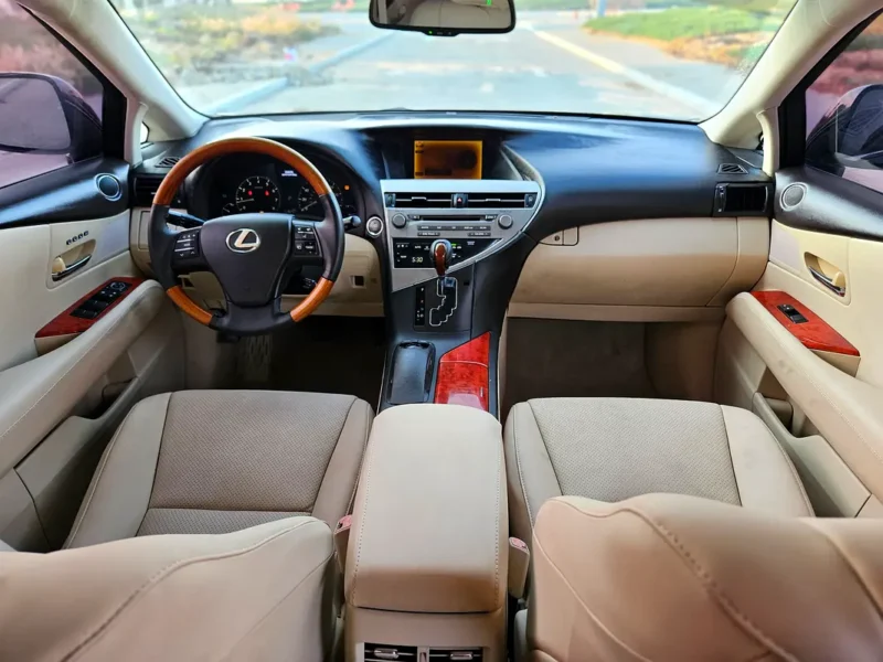 2009 Lexus RX-Series RX 350 Standard 6 Cylinder Petrol Engine Black Beige SUV