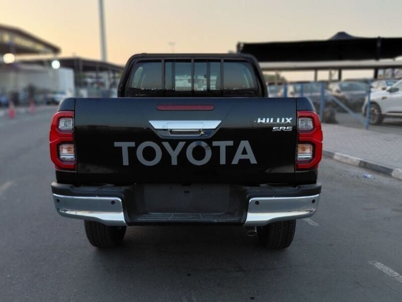 2025 Toyota Hilux DC TRD 4.0L V6 Petrol Engine AWD Black Red Pickup GCC Specs