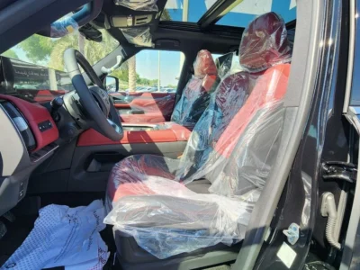 2025 Nissan Patrol LE Platinum City 3.5L TWIN TURBO 6 Cylinders Black Burgundy SUV